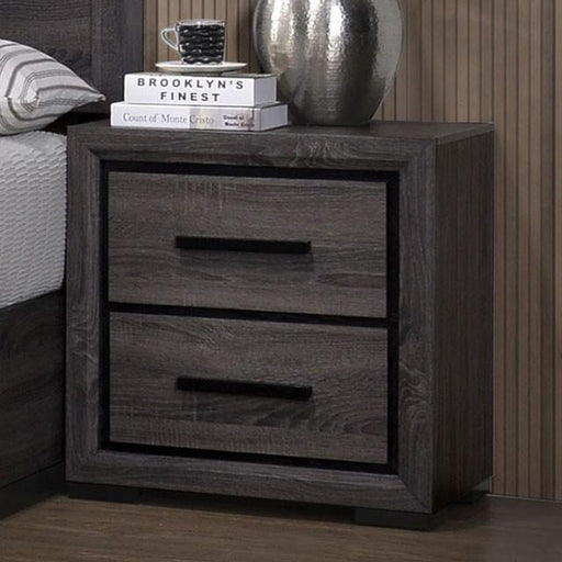Conwy Gray Night Stand - Hello Home Furniture & Mattress (Longmont, CO)