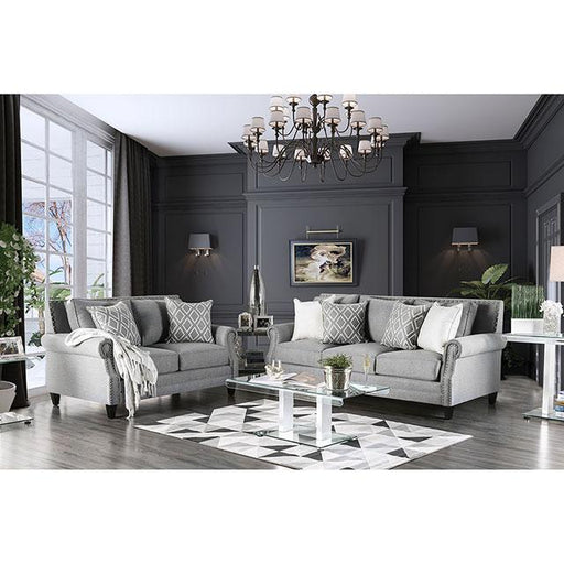 Giovanni Gray Sofa - Hello Home Furniture & Mattress (Longmont, CO)