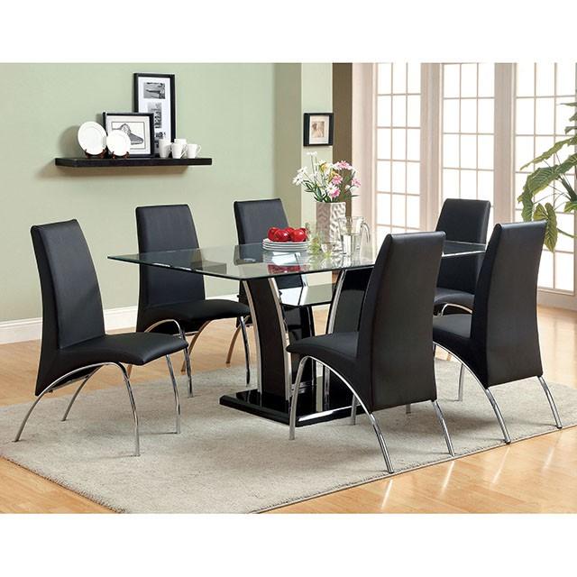Glenview 7 Pc Dining Table Set - Hello Home Furniture & Mattress (Longmont, CO)