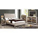 Golva Bed Beige & Black - Hello Home Furniture & Mattress (Longmont, CO)