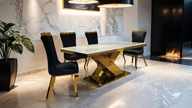 Palazzo Dining Table - Hello Home Furniture & Mattress (Longmont, CO)