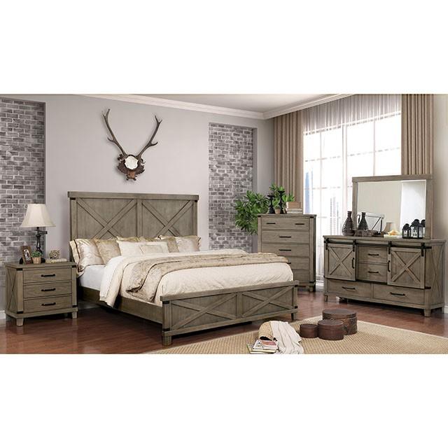 Bianca Cal.King & E.King Bed Brown