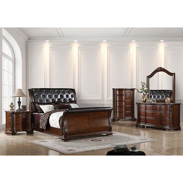 Monte Vista I Brown Cherry Dresser - Hello Home Furniture & Mattress (Longmont, CO)