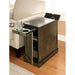 LILITH I Gray Side Table w/ USB - Hello Home Furniture & Mattress (Longmont, CO)