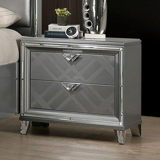 EMMELINE Night Stand w/ USB Outlet image