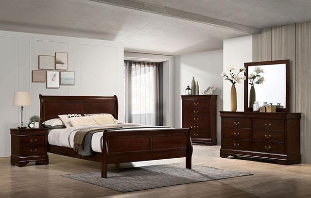 Louis Philippe Full, Twin, Full, & King Bed Black, Grey, Brown & White - Hello Home Furniture & Mattress (Longmont, CO)