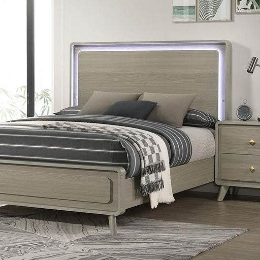 Rainier E.King Bed - Hello Home Furniture & Mattress (Longmont, CO)