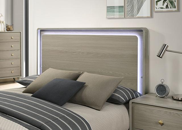 Rainier E.King Bed - Hello Home Furniture & Mattress (Longmont, CO)