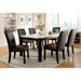 GLADSTONE I Dark Walnut/Ivory Dining Table - Hello Home Furniture & Mattress (Longmont, CO)