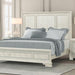 Stella Mia E.King & Queen Bed White & White - Hello Home Furniture & Mattress (Longmont, CO)