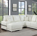 ALTHEA Sectional, White - Hello Home Furniture & Mattress (Longmont, CO)