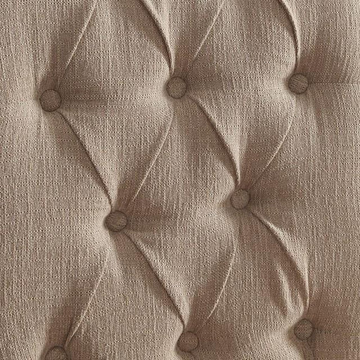 Mashall Beige/Antique Black Side Chair, Ivory (2/CTN) - Hello Home Furniture & Mattress (Longmont, CO)