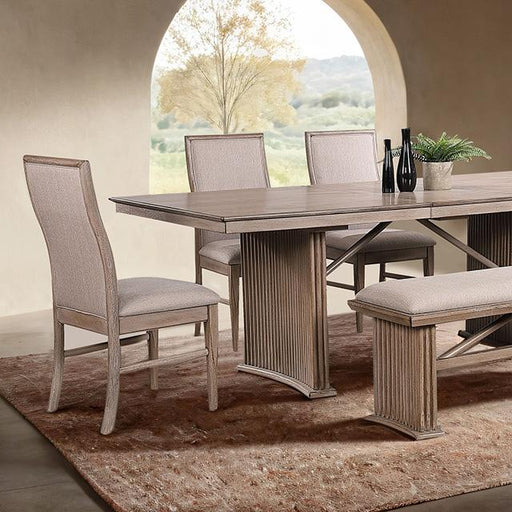 Ellesmere 6 Pc Dining Table Set - Hello Home Furniture & Mattress (Longmont, CO)