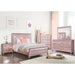 Ariston Rose Pink Mirror - Hello Home Furniture & Mattress (Longmont, CO)