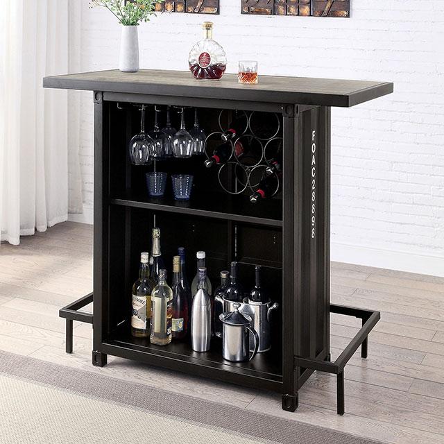 ESDARGO Bar Ht. Table w/ LED Light