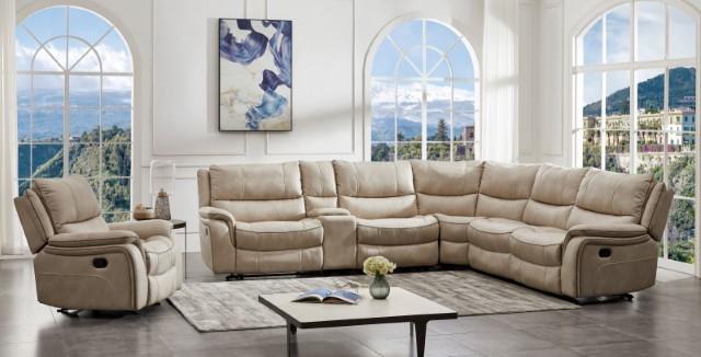 JEROMINUS Sectional, Beige - Hello Home Furniture & Mattress (Longmont, CO)