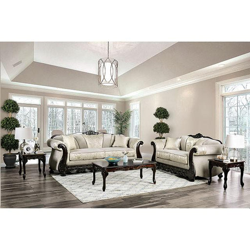 Newdale Ivory Sofa - Hello Home Furniture & Mattress (Longmont, CO)