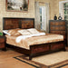 Patra Acacia/Walnut Queen Bed - Hello Home Furniture & Mattress (Longmont, CO)