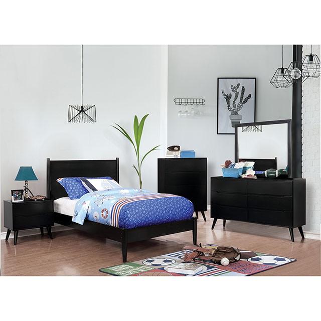 LENNART II Black Chest - Hello Home Furniture & Mattress (Longmont, CO)