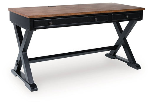 Wildenauer 60" Home Office Desk - Hello Home Furniture & Mattress (Longmont, CO)