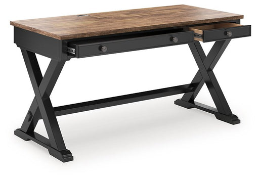 Wildenauer 60" Home Office Desk - Hello Home Furniture & Mattress (Longmont, CO)