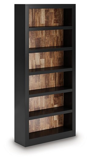 Wildenauer 75" Bookcase - Hello Home Furniture & Mattress (Longmont, CO)