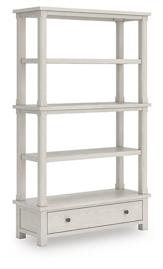 Robbinsdale 75" Bookcase - Hello Home Furniture & Mattress (Longmont, CO)