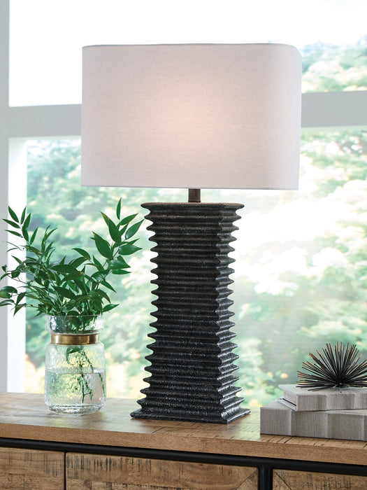 Golzar Table Lamp - Hello Home Furniture & Mattress (Longmont, CO)