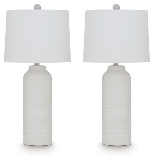 Vauville Table Lamp (Set of 2) - Hello Home Furniture & Mattress (Longmont, CO)
