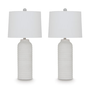 Vauville Table Lamp (Set of 2) - Hello Home Furniture & Mattress (Longmont, CO)