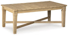 Carter Hall Outdoor Coffee Table - Hello Home Furniture & Mattress (Longmont, CO)