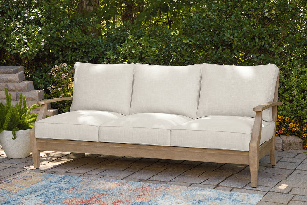 Carter Hall Outdoor Sofa with Cushion - Hello Home Furniture & Mattress (Longmont, CO)