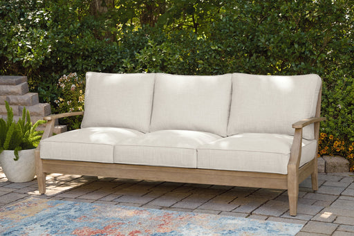 Carter Hall Outdoor Sofa with Cushion - Hello Home Furniture & Mattress (Longmont, CO)