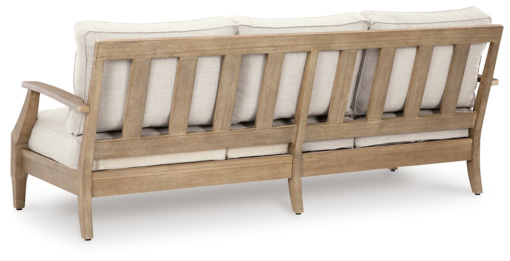 Carter Hall Outdoor Sofa with Cushion - Hello Home Furniture & Mattress (Longmont, CO)