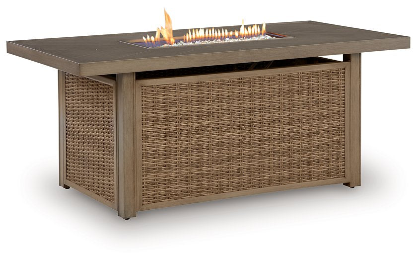 Laguna Heights Outdoor Fire Pit Table - Hello Home Furniture & Mattress (Longmont, CO)