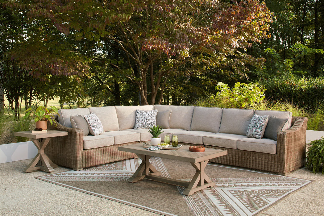 Laguna Heights Outdoor Sectional - Hello Home Furniture & Mattress (Longmont, CO)