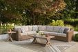 Laguna Heights Outdoor Sectional - Hello Home Furniture & Mattress (Longmont, CO)
