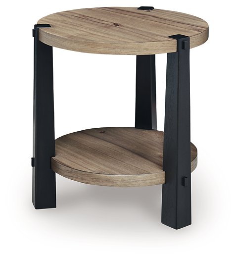 Ridgester End Table - Hello Home Furniture & Mattress (Longmont, CO)
