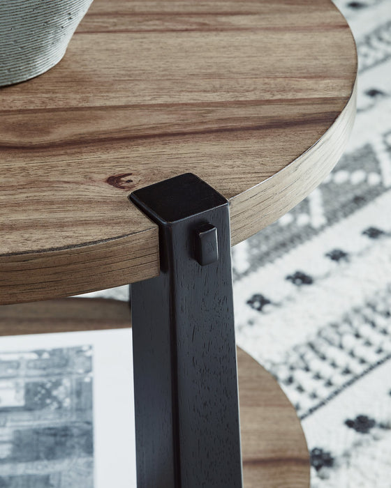 Ridgester End Table - Hello Home Furniture & Mattress (Longmont, CO)