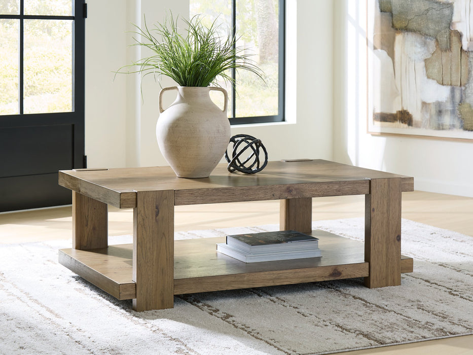 Flangren Coffee Table - Hello Home Furniture & Mattress (Longmont, CO)