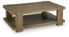 Flangren Coffee Table - Hello Home Furniture & Mattress (Longmont, CO)