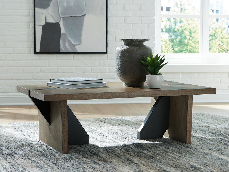 Kandinew Coffee Table - Hello Home Furniture & Mattress (Longmont, CO)