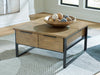Montia Lift-Top Coffee Table - Hello Home Furniture & Mattress (Longmont, CO)