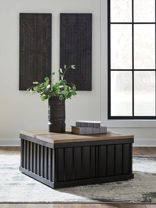 Rylandyn Lift-Top Coffee Table - Hello Home Furniture & Mattress (Longmont, CO)