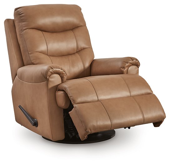 Flynwood Swivel Glider Recliner - Hello Home Furniture & Mattress (Longmont, CO)