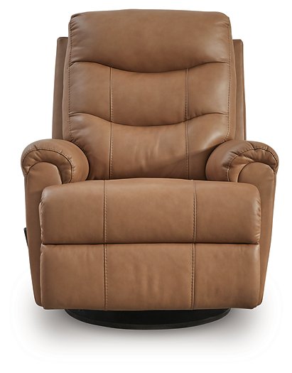Flynwood Swivel Glider Recliner - Hello Home Furniture & Mattress (Longmont, CO)