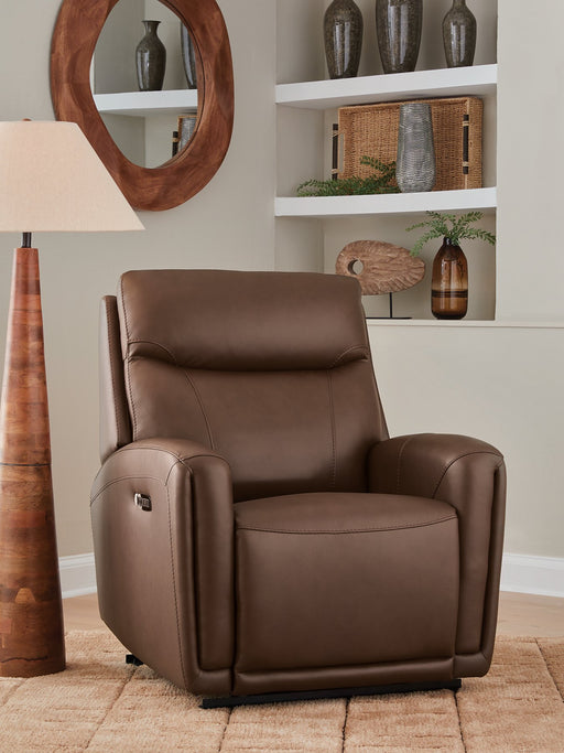 Pincara Power AutoGlide Recliner - Hello Home Furniture & Mattress (Longmont, CO)
