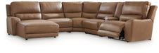 DeepWakes Power Reclining Sectional with Chaise - Hello Home Furniture & Mattress (Longmont, CO)