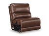 DeepWakes Reclining Sectional with Storage Console - Hello Home Furniture & Mattress (Longmont, CO)