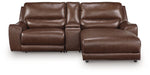 DeepWakes Power Reclining Sectional with Chaise - Hello Home Furniture & Mattress (Longmont, CO)
